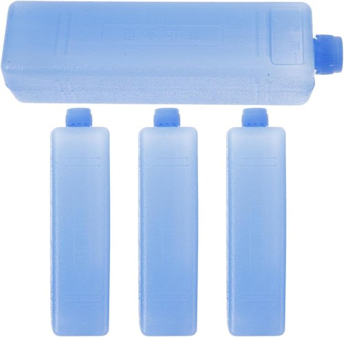 Homoyoyo Reusable Ice Pack - 4 Pack Freezer Packs for Coolers & Lunch Boxes - Blue Color