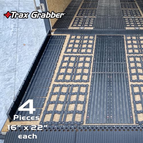 Ramp Traction System - 4-Pack Trax Grabber Set for Snowmobiles