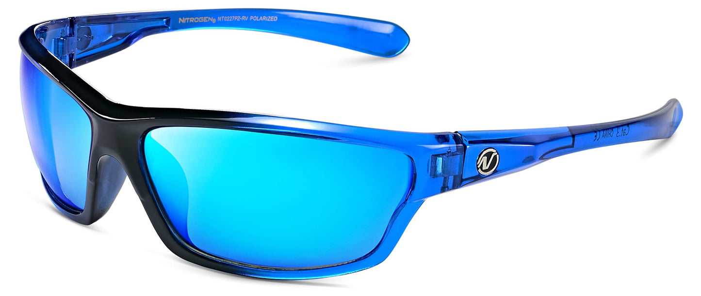 Nitrogen Polarized Wrap Around Sport Sunglasses for Men Women UV400 Driving Fishing Running Sun Glasses