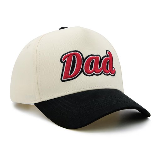 Waldeal Dad Trucker Hat for Men, Father's Day Birthday Gifts from Daughter Son Wife, Adjustable Snapback Daddy Baseball Cap Black