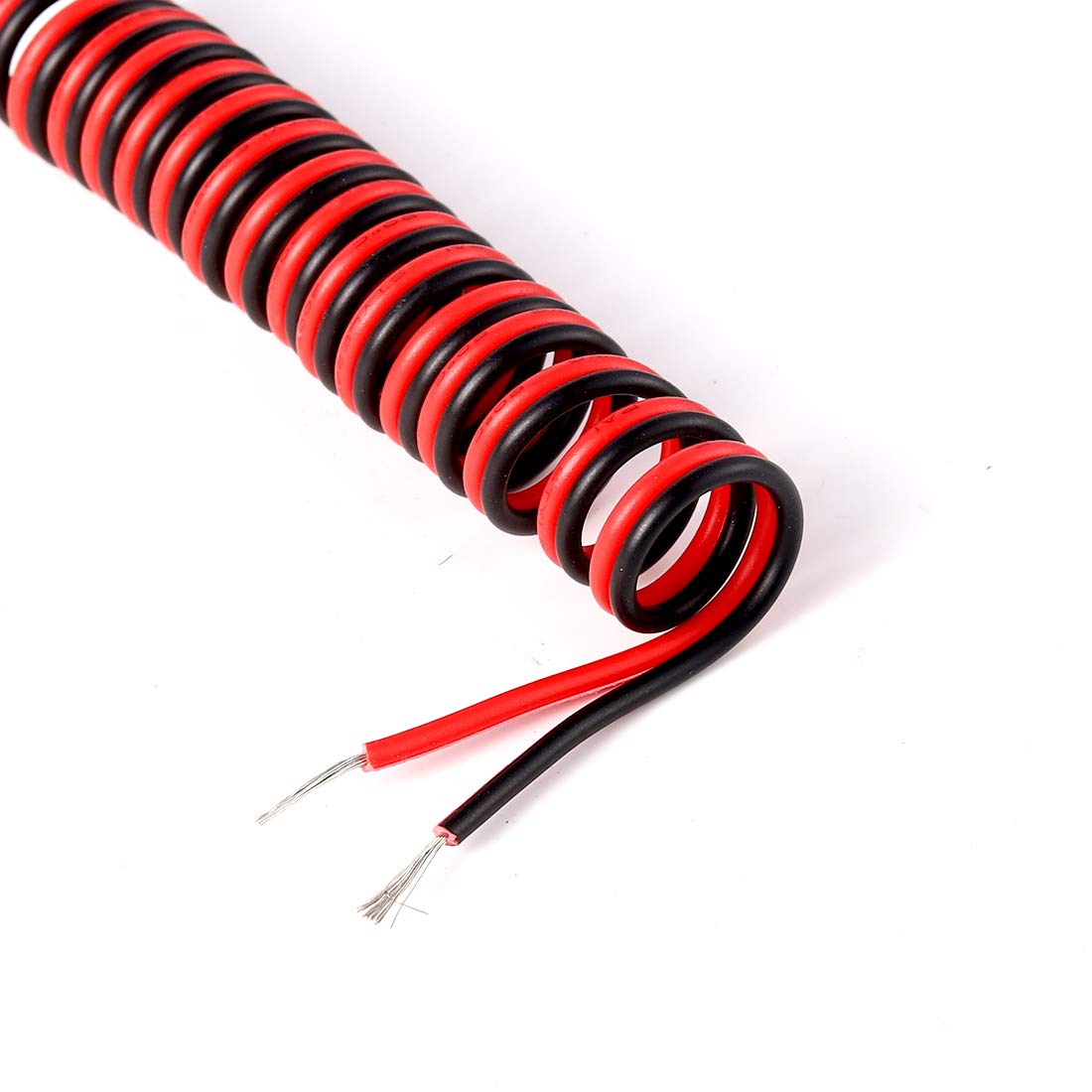 Shangyuan 66ft Boat Light Extension Cable - 22AWG 2-Pin Wire for LED Strip Lights | Ideal for Marine Use
