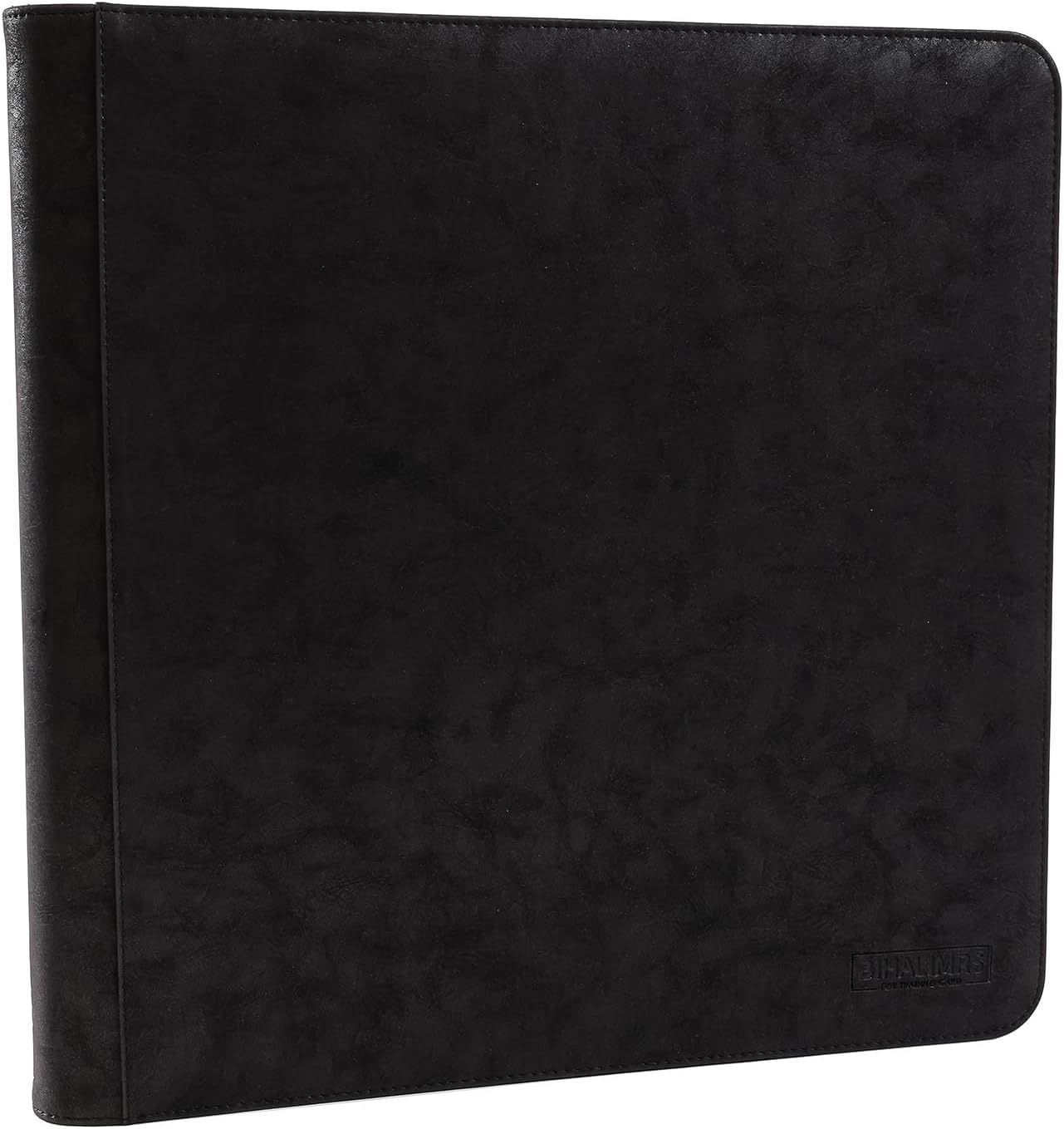 Toploader Binder - Premium Storage for 384 Toploaders | 24 Included | 12-Pocket, Ringless Design (Black)