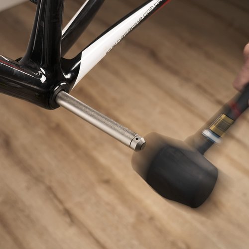 BIKE HAND 22-24mm Spindle Press Fit Bottom Bracket Cup Removal Tool Remover Compatible with Shimano