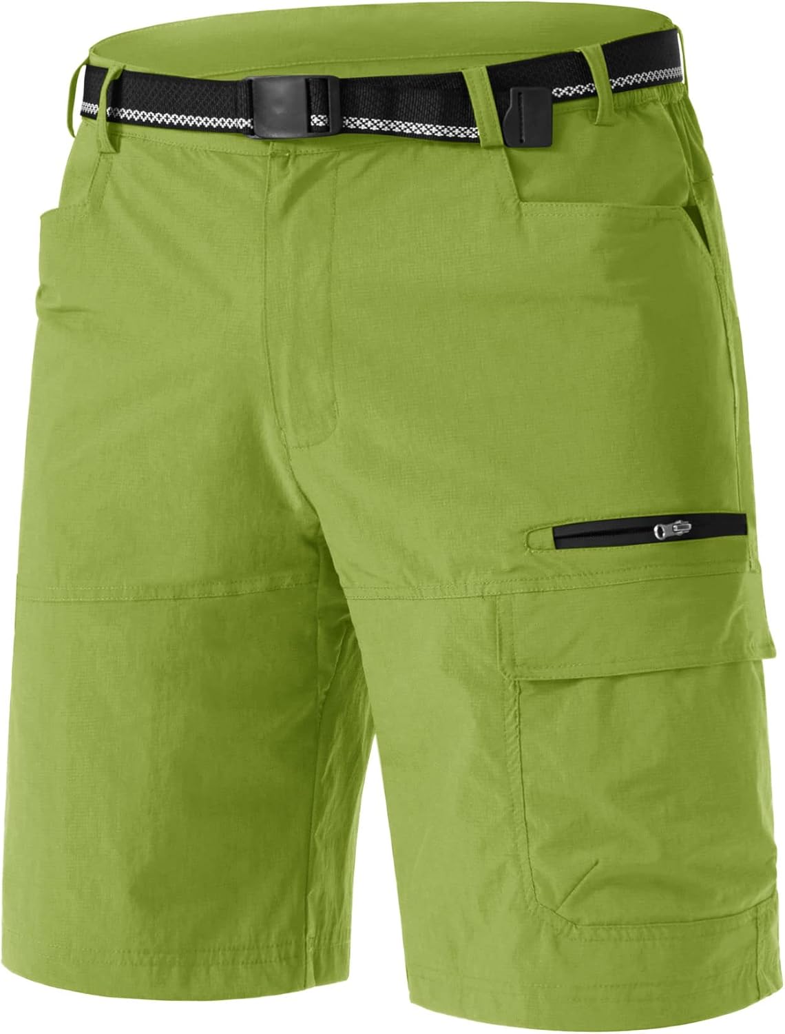 TACVASEN Men's Quick-Dry Cargo Shorts - Water-Resistant Outdoor Hiking & Golf Shorts | Casual Fit