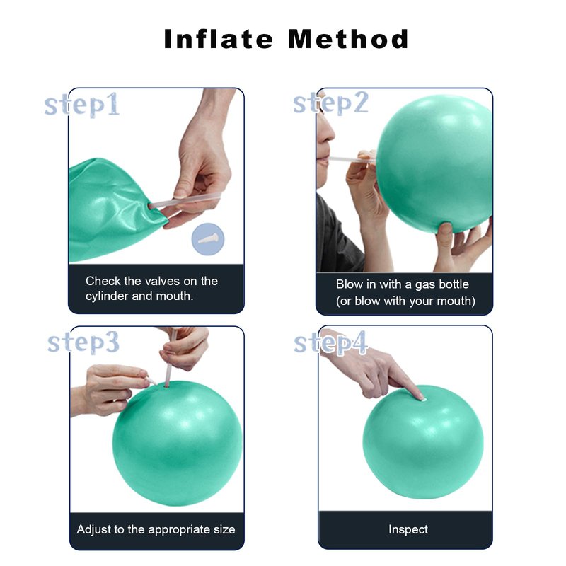 RYTMAT Exercise Ball for Workouts, Anti-Burst and Slip Resistant Yoga Ball for Gym Fitness and Physical Therapy (White)