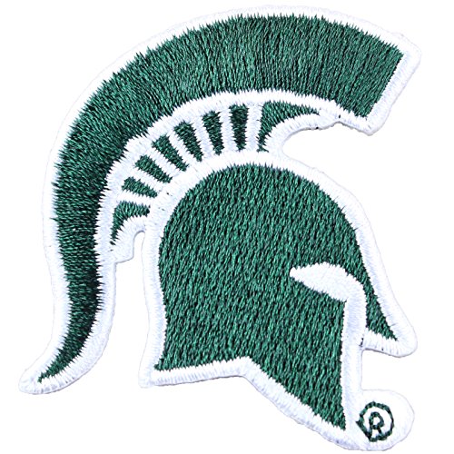 Michigan State Spartans Iron On Embroidered Patch - Small