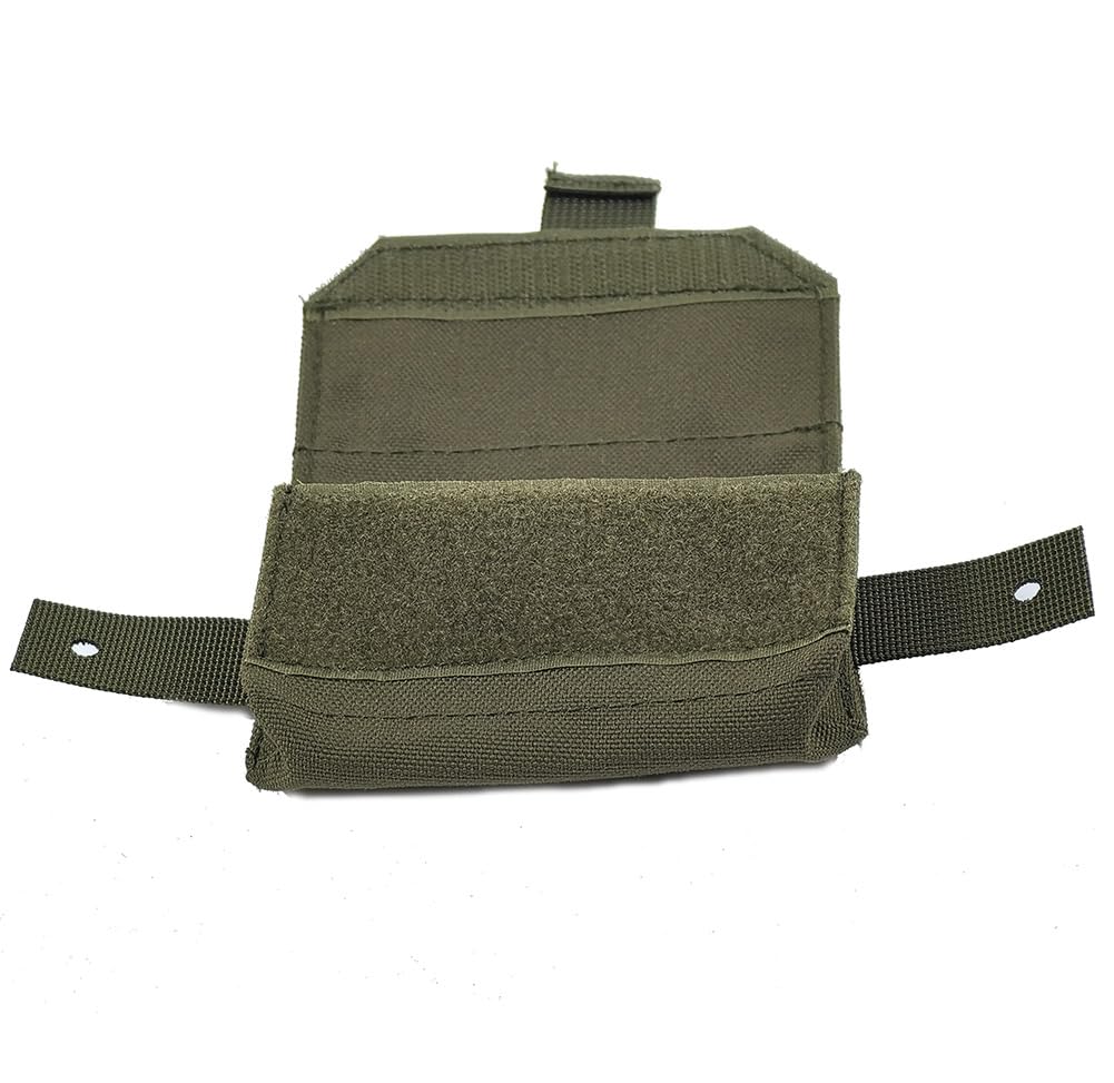 ATAIRSOFT Counterbalance Balancing Weight 500D Bag Pouch Battery Pack for Fast Airsoft Tactical Helmet Accessory (OD Green)