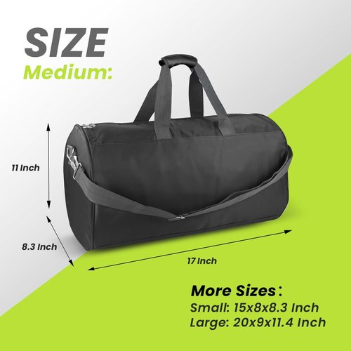 C&F BOGMOST Small Travel Duffel Bag - Foldable Waterproof Gym Bag for Men & Women | Lightweight Pink Oxford Cloth