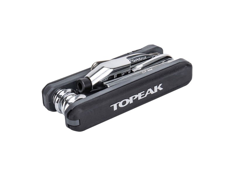 Topeak Hexus X Multi-Tool – 21-Function Bike Repair with Chain Tool, Tire Levers & Presta Core – Compact Chrome Vanadium Design for Road & Mountain Bikes