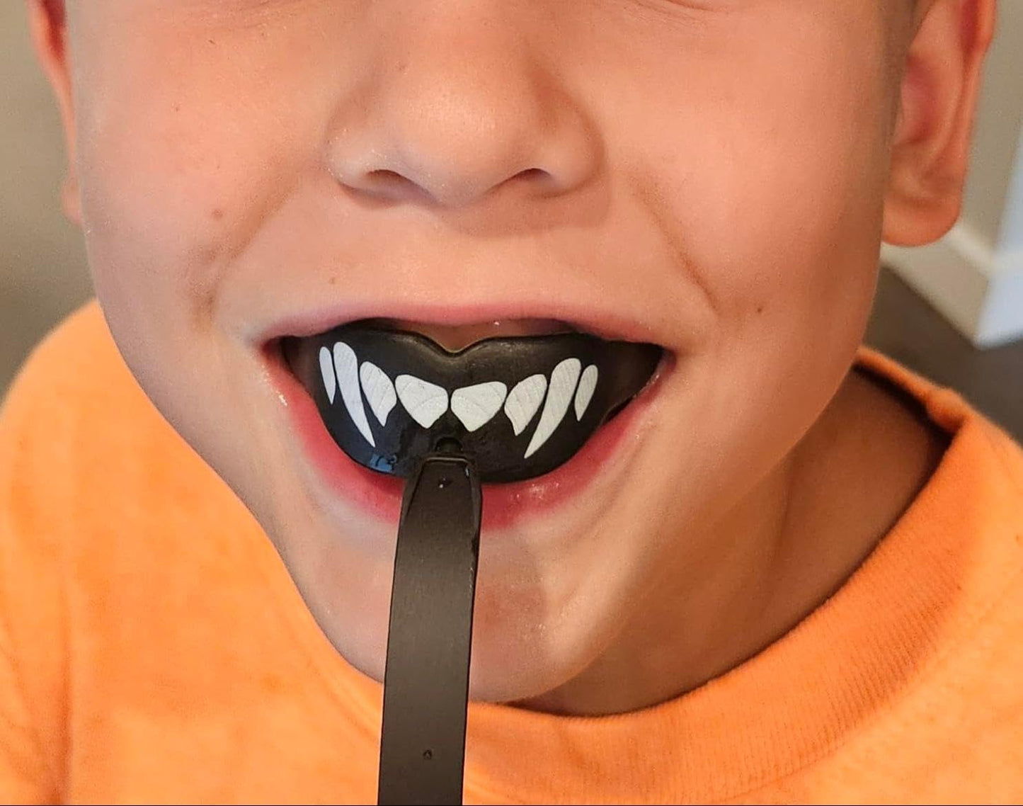 MENOLY Kids Youth Mouth Guard - 3 Packs with Strap for Football, Boxing, Lacrosse & More | Ages 6-12