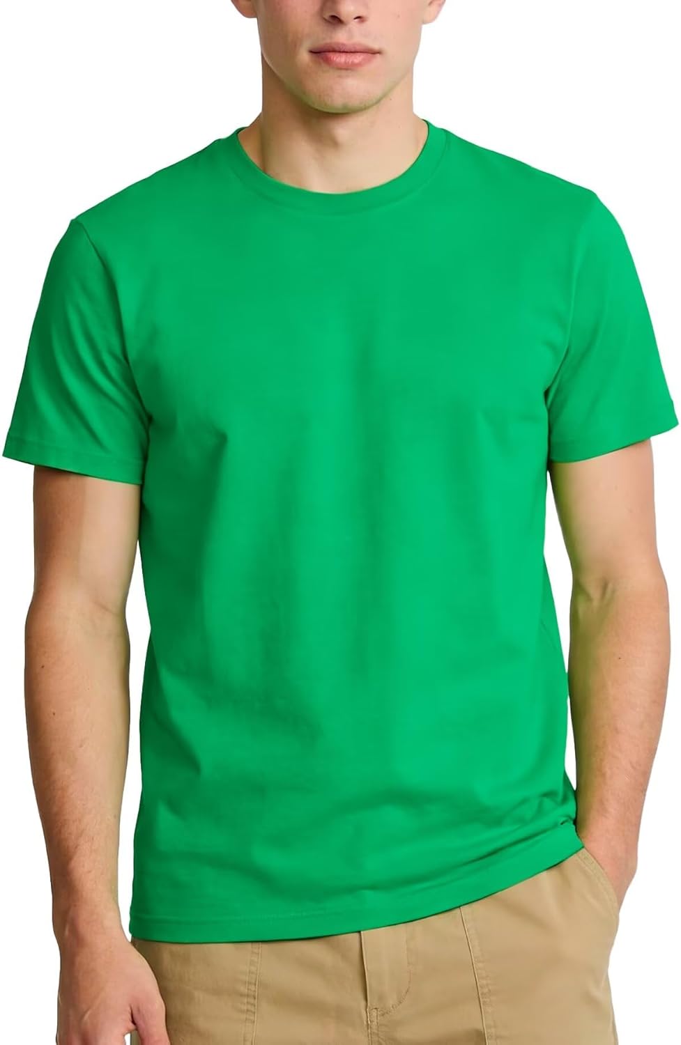 Silenroar Crewneck T-Shirts for Men - Soft, Relaxed Fit Basic Tees in Multiple Colors