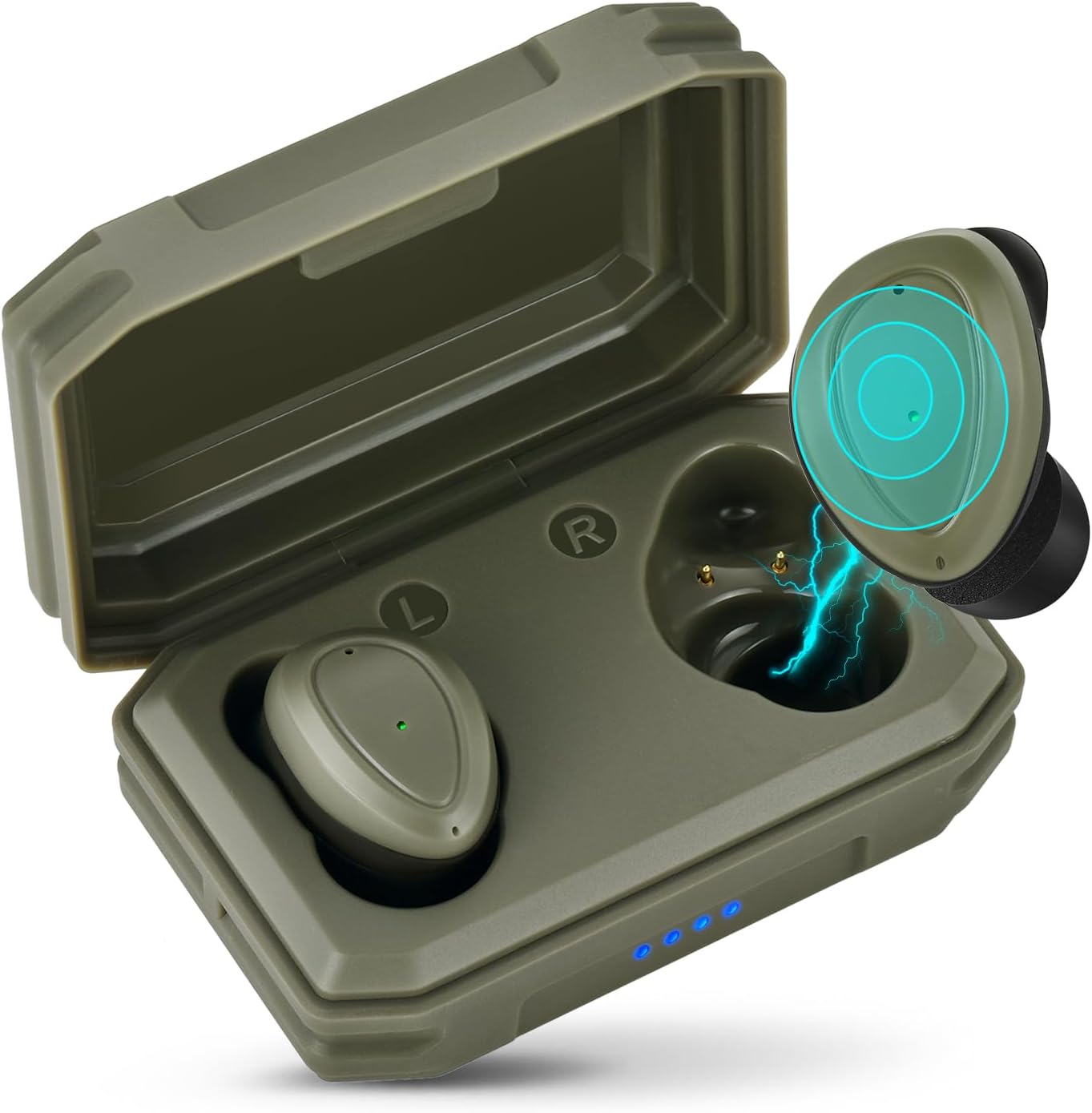 ProHear EP05 Electronic Shooting Earbuds - Bluetooth, SNR 29dB Hearing Protection & DSP Noise Reduction