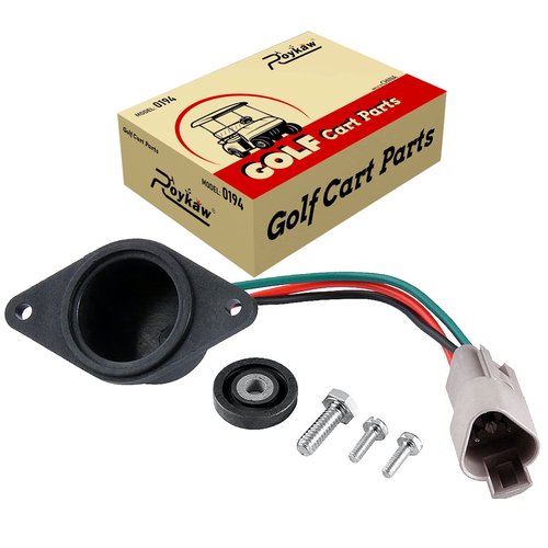Roykaw Golf Cart IQ Speed Sensor 48 Volt with High Speed Magnet Compatible with Club Car DS & Precedent 2004-up Golf Cart W/ADC Motor, Replaces OEM # 102704901 102265601