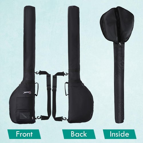 Number-one Golf Club Bag, Foldable Golf Carry Bag with Adjustable Sling Strap for 3-7 Clubs, Lightweight Golf Sunday Bag Ideal for Golf Course & Travel