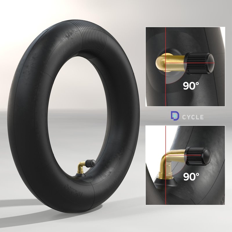 Scooter Tires 10x3 80/65-6 City Road Tire with Inner Tube Motorcycle & Electric Scooter Tires Compatible With Apollo 2022 Explore Kugoo M4 E-Bike 255x80 Tire
