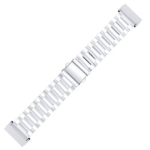WIGERLON Compatible with Versa 4 / Fitbit Sense Band for Men and Women,Stainless Steel Metal Watch Bands Replacement Straps Accessories for Fitbit vera 4/fitbit sense Silver