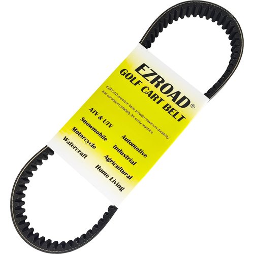 EZROAD Drive Belt Compatible with Yamaha 1978-1989 G1, 1986 G3 2 Cycle Golf Cart J17-46241-00-00 J10-46241-00-00 J10-46241-02 J17-46241-00 J10-46241-01 J10-46241-02-00 J10-46241-01 Clutch CVT Strong