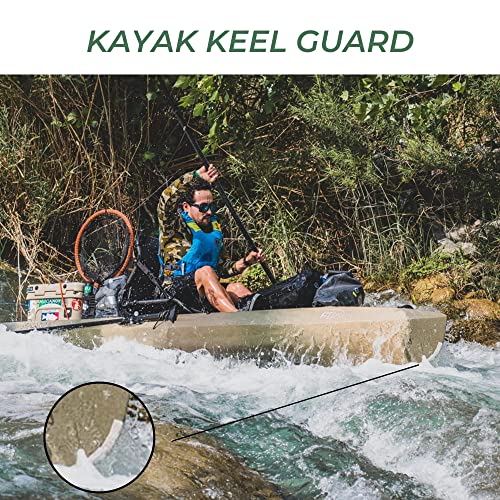 Gator Kayak Keel Guard Strip - Waterproof, UV-Resistant Repair Patch for Kayaks & Canoes