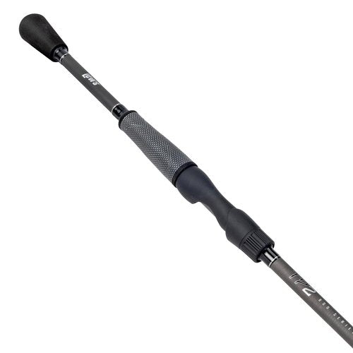 Lew’s TP2 Spinning Fishing Rod, 6-Foot 6-Inch 2-Piece HM45 Graphite Rod, Medium Power Fast Action, Winn Dri-Tac Split-Grip, SoftTouch Reel Seat