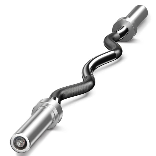 Elevens Olympic Barbell Bar Curl Bar 4ft, 5ft, 6ft 7ft for Strength Training, Weightlifting Bar Bench Press Bar for Home GYM
