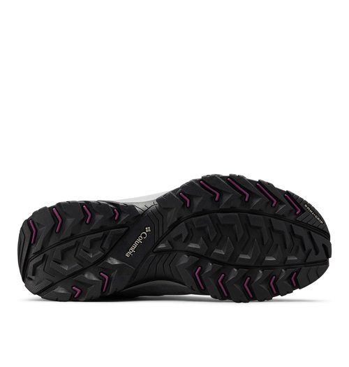 Columbia Womens Crestwood Waterproof, Graphite/Wild Iris, 10.5