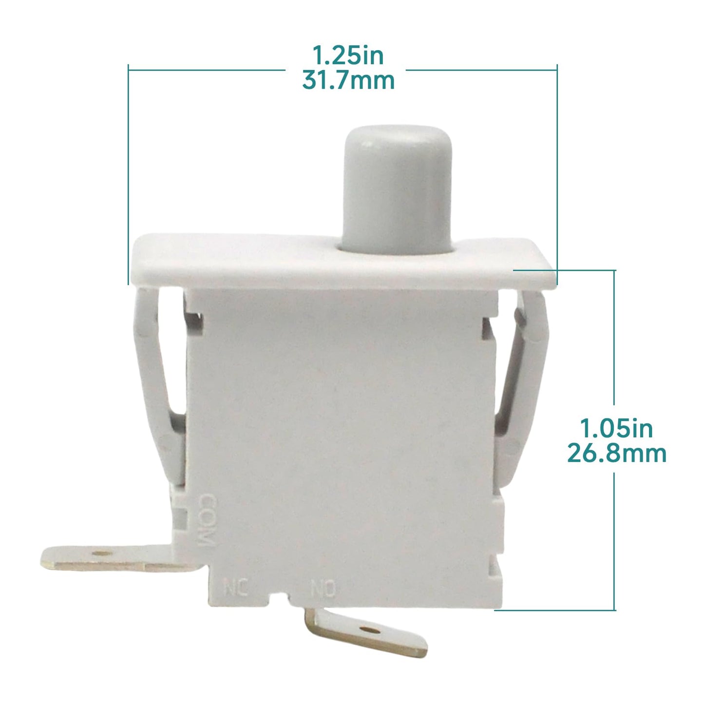 134813600 Dryer Door Switch Replacement for Electrolux, Frigidaire, Kenmore and other brand dryers. Replaces AP4316049, 131843100, 1378609, 7131843100, 7134813600, AH2330879, EA2330879 and PS2330879