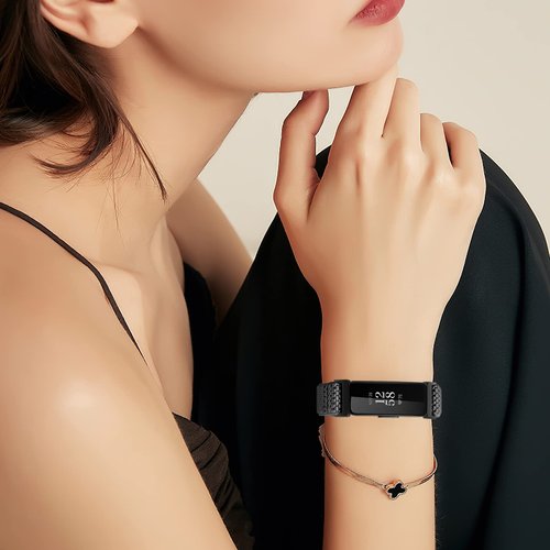 enkic Elastic Watch Band Compatible with Fitbit Inspire /3/2/HR/Ace 2/3, Soft Nylon Sport Wristband Replacement Straps For Women & Men
