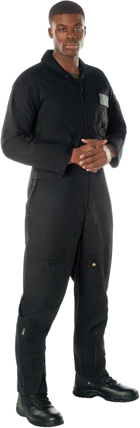 Rothco Flightsuit - Men's Pilot Coveralls for Costume & Cosplay | Durable Jumpsuit