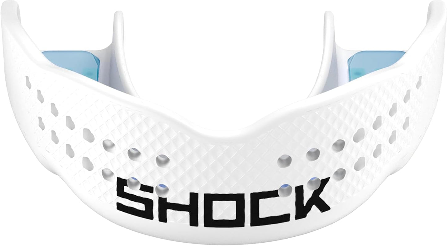 Shock Doctor Basketball Mouthguard - Strapless Clear Design for Ultimate Comfort & Protection