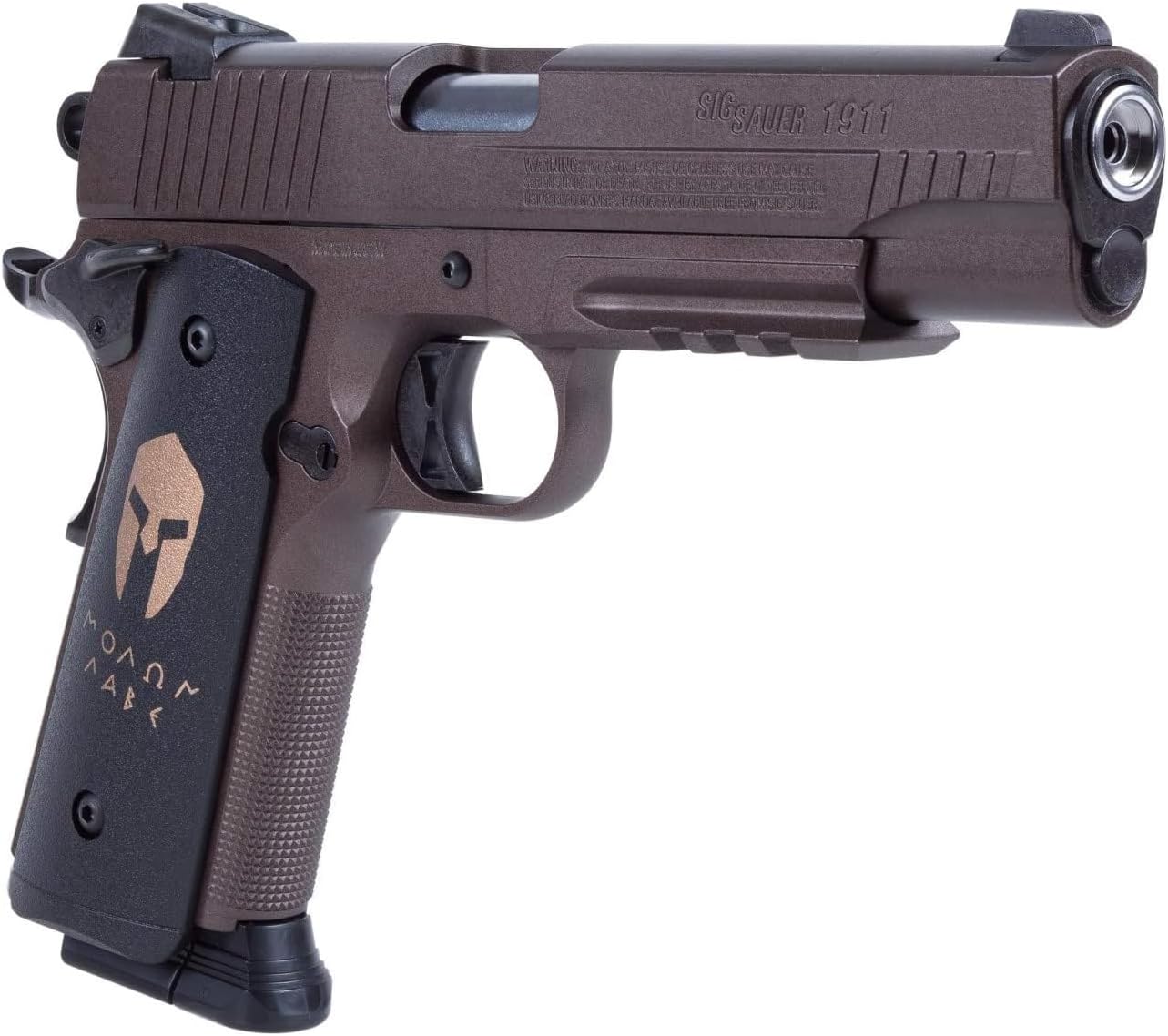 Sig Sauer 1911 Spartan CO2 Air Pistol - 4.5mm Steel BB, Semi-Auto, 16rd Magazine, No CO2 Included