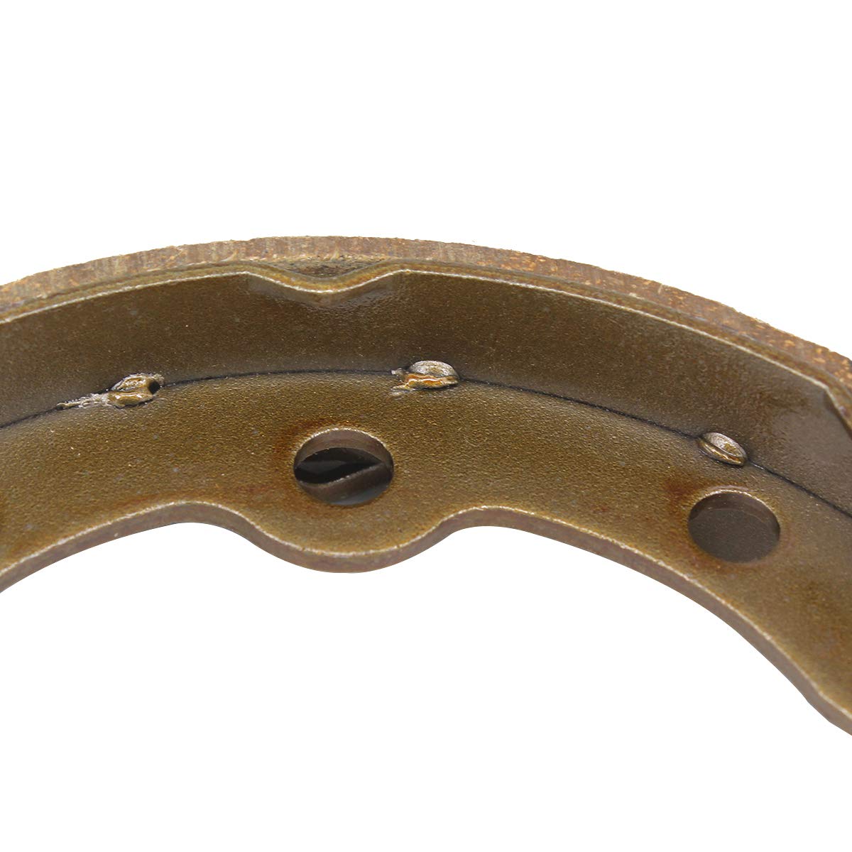 Golf Cart Brake Shoes，HKOO Golf Cart Brake Shoes for Club Car DS G&E & Carryall 1981-1994, EZGO G&E 1982-86 and for Yamaha G&E G11979-81 1011433 1011463 - Set of 4 (4-Long)