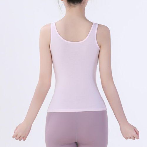 DOCOLL Girls Tank Tops Training Bras for Teens Cotton Sport Bralette Undershirts Tween Bras for Ages 10-12 (3 Pack,Long)