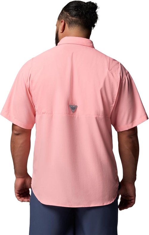 Columbia Men’s PFG Tamiami II Short Sleeve Shirt - Lightweight, Quick-Dry Fabric | Perfect for Fishing and Outdoor Activities
