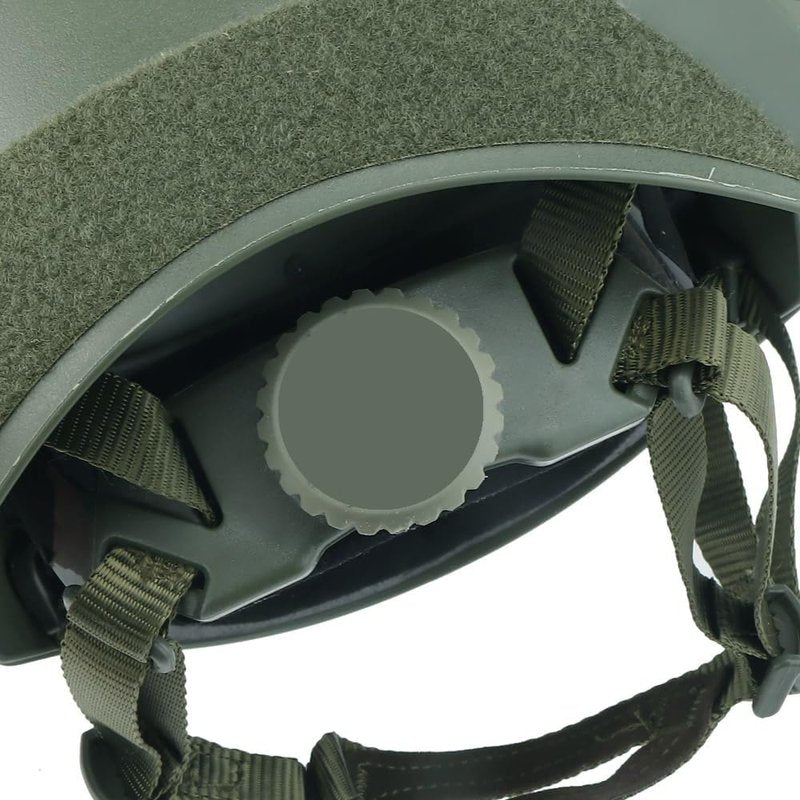 ATAIRSOFT PJ Type Adjustable Tactical Fast Helmet w/Side Rails and NVG Mount OD (L/M)