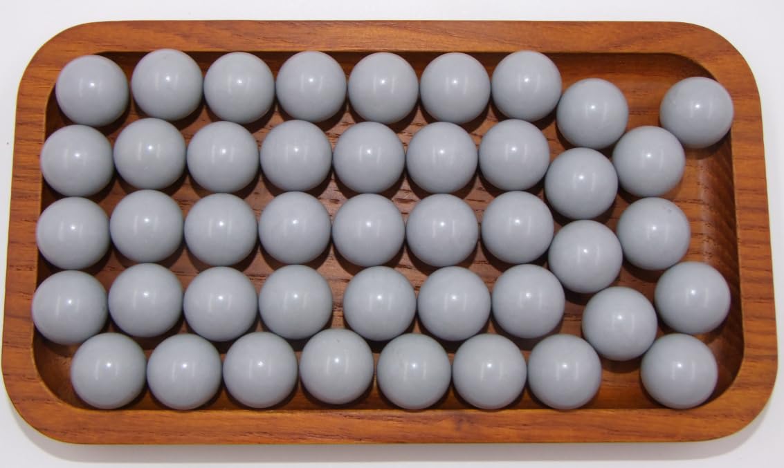 MoFaQiu 68 Cal Kinetic Projectiles, no Parting line Burr, Mirror polishing,for Training,Paintball Pepper Practice Ball，Can be reused Kinetic Ball，Compatible All .68 Cal Pepper Ball launchers