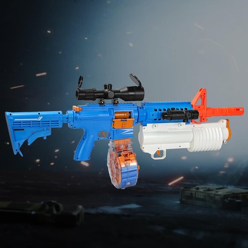 ZONZTER Toy Gun M16 Parts Standard Magazine × 2, Suitable for ZONZTER M16 Toy Foam Blaster Accessories for Age 14+