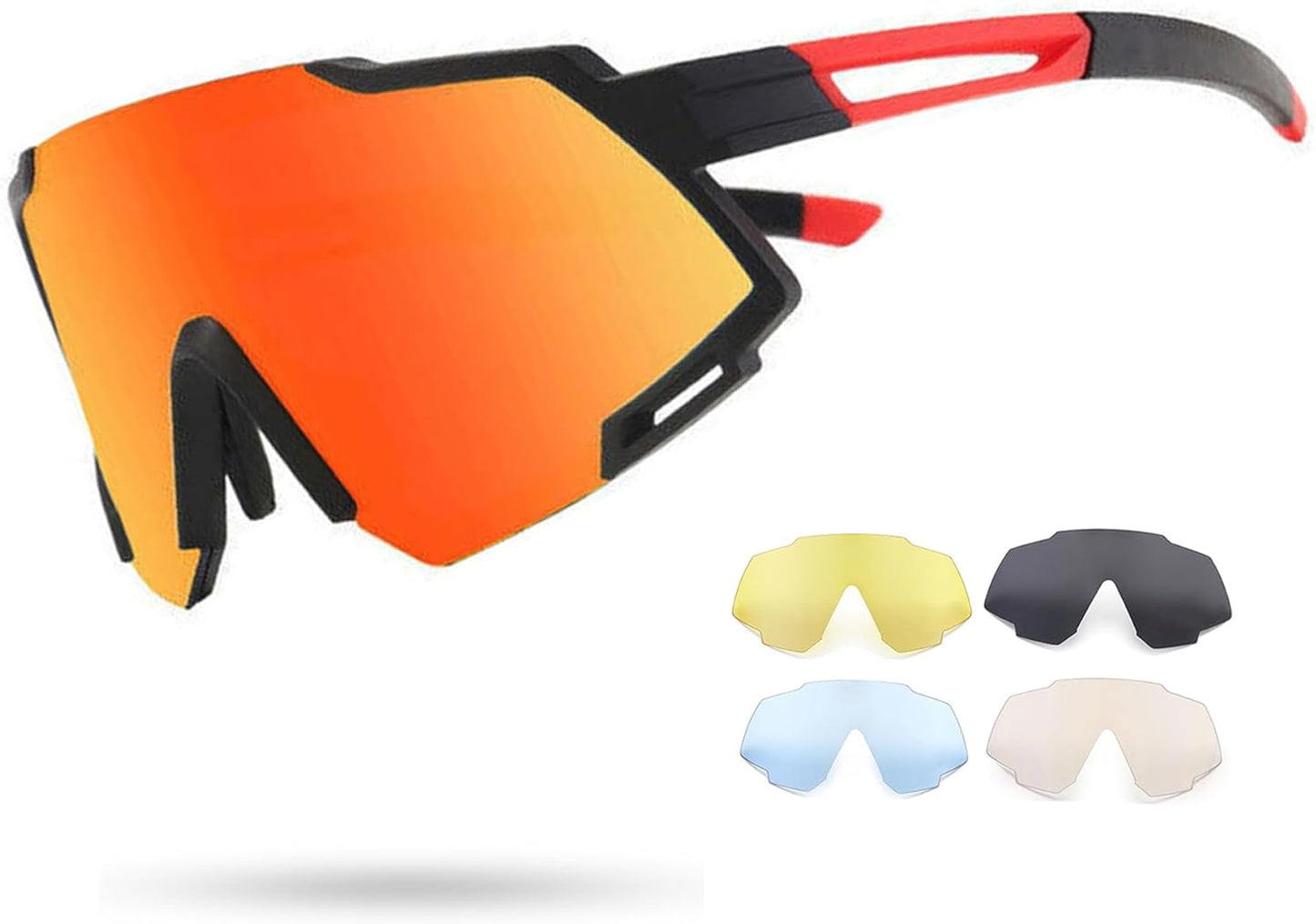 Viper Youth Polarized Sunglasses for Kids Age 10-15 - 4 Interchangeable Lenses | UV400 Protection for Sports