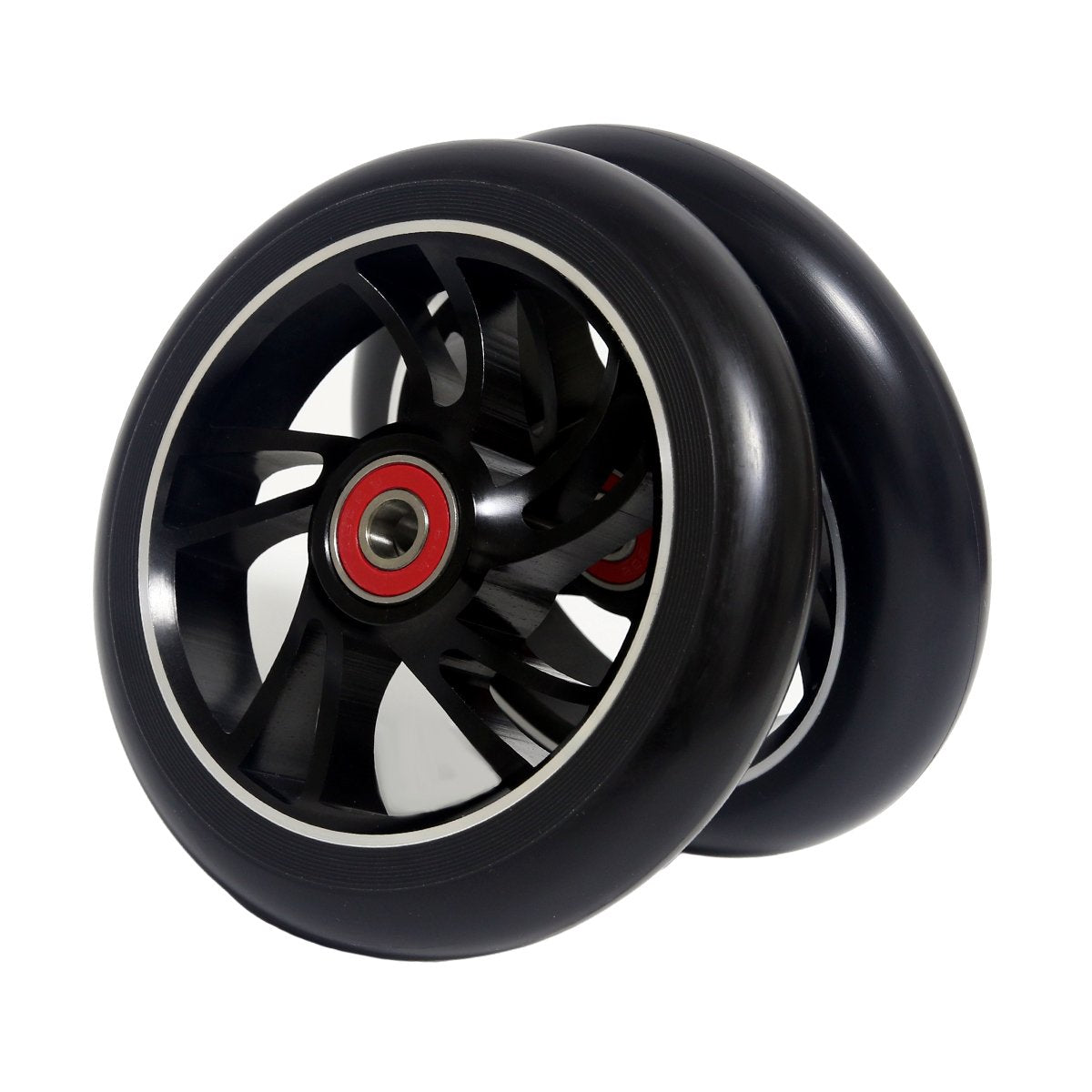 2Pcs 120mm Pro Scooter Wheels with Abec 9 Bearings for MGP/Razor/Lucky Pro Scooters