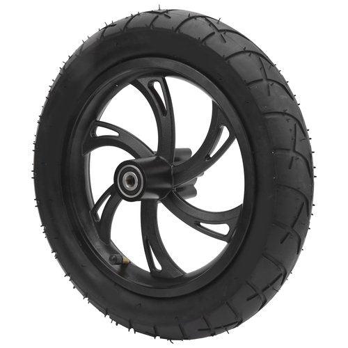 12in Bike Wheel Tire, Electric Scooter Tire with Wheel Hub Rubber Tyre Electric Scooters Equipment Tires Replacement 12 1/2X2 1/4 Riding