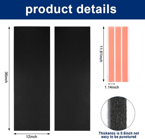 Felt Wall Tiles Dart Board Wall Protectors - 36" H x 24" W x 0.5" Thick | Durable Cork Board Alternative
