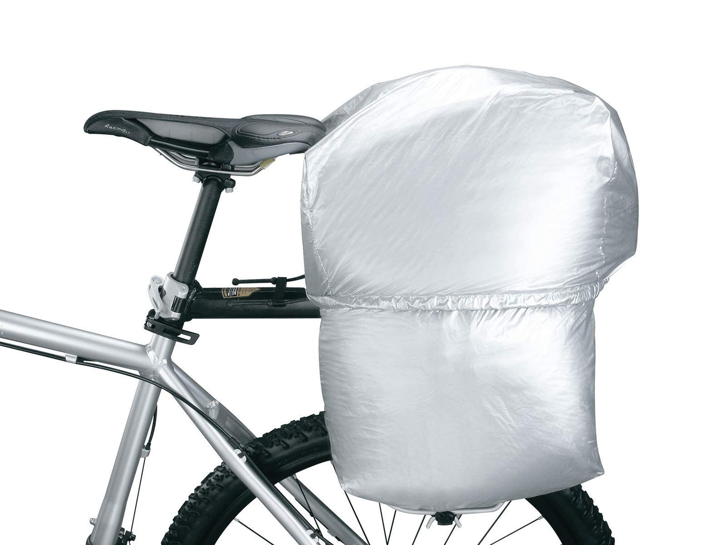Topeak MTX Trunk Bag EXP & DXP Bicycle Trunk Bag Rain Cover , Silver, 4.5cm x 25.15 x 10.67