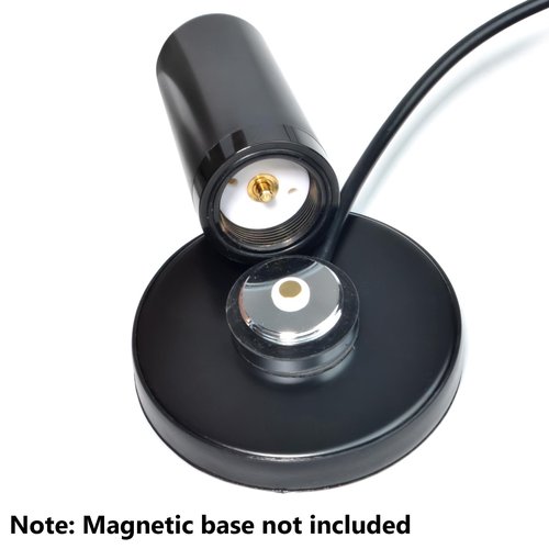 HYSHIKRA GMRS Fiberglass NMO Antenna, 3.5IN. 2dBi 462-467Mhz Mobile Base Antenna for Baofeng Kenwood Retevis Yaesu Midland Mobile Radios Transceiver
