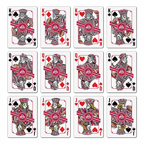 NCAA Officially Licensed Playing Cards with Custom Artwork