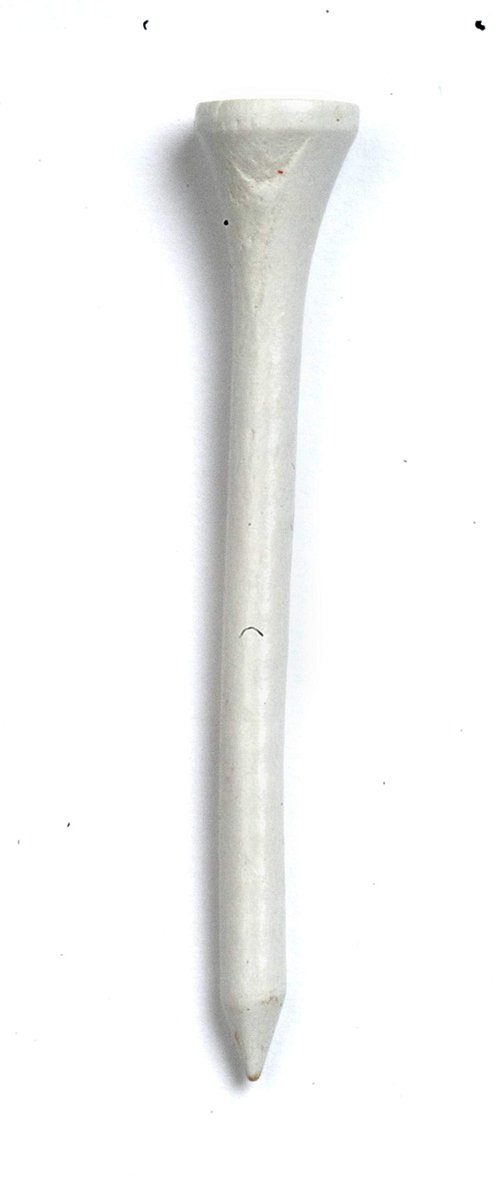 Golf Tees Etc - 2 3/4" Wooden Golf Tees - Pack of 500 (White)