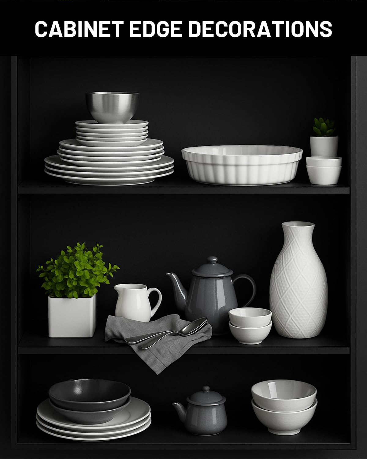 FAKILO Melamine Edge Banding Black 3/4 inch x 25 ft Veneer Edging Easy Application Iron on Edge Banding Tape for Cabinet Plywood Repairs Furniture Restoration