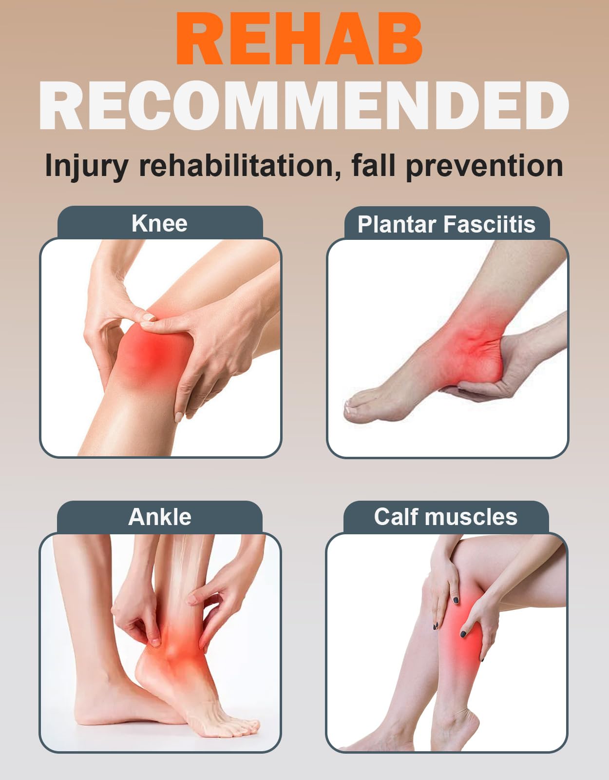 Fitarc Tib Bar, Tibialis Trainer, Tibia Dorsi Calf Raise Machine, Knees Over Toes Equipment for Strengthening Calves/Shins/Ankles, Black, Fits 2" Weight Plates