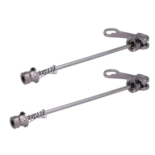 Quick Release Skewers, Front & Rear, Pack of 2, for Mountain Biking, Road Biking, City Cycling, and Long-Distance Travel