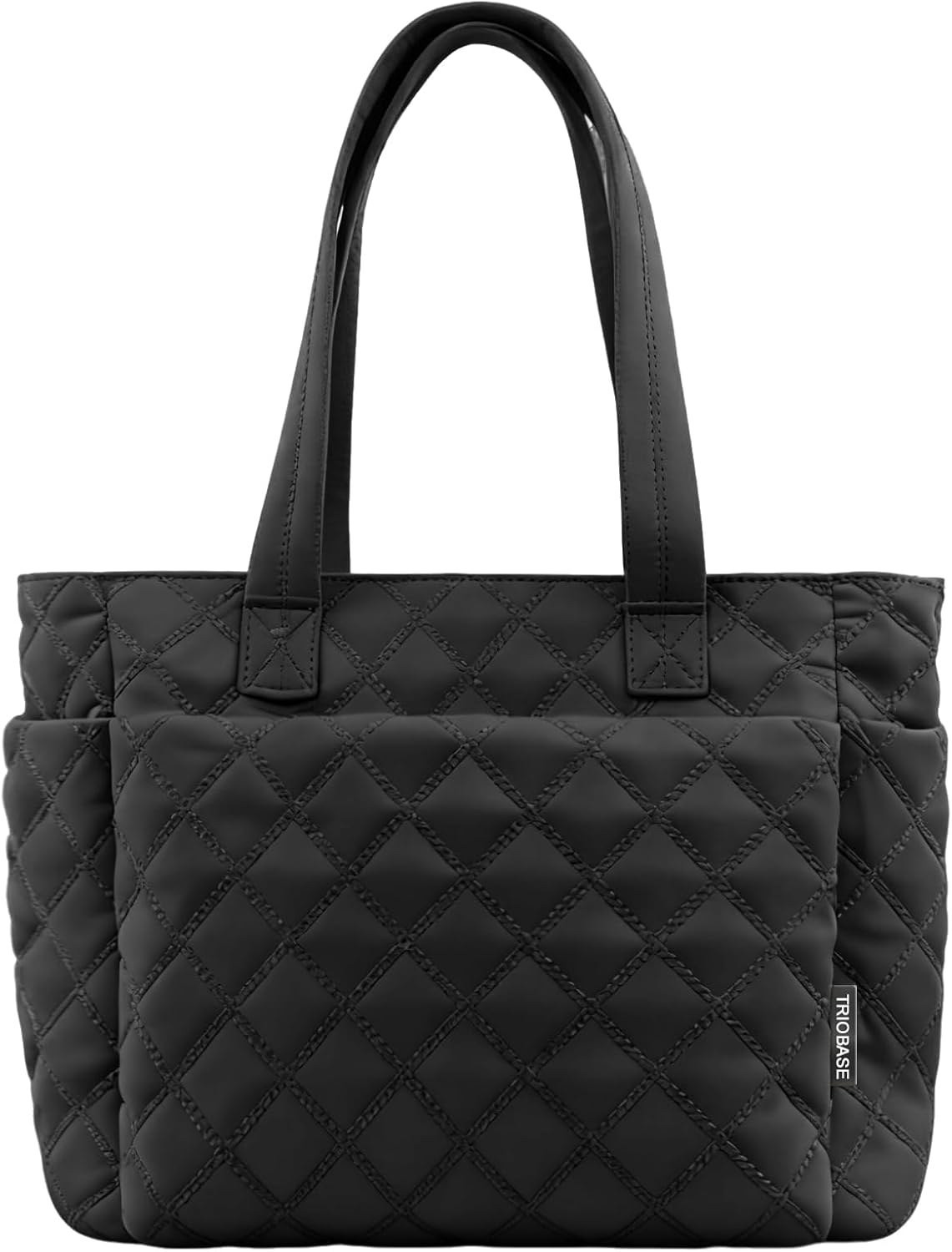 Skiennix Tote Bag for Women - Lightweight Quilted Handbag with Zippered Compartments | Perfect for Work, Travel, Gym