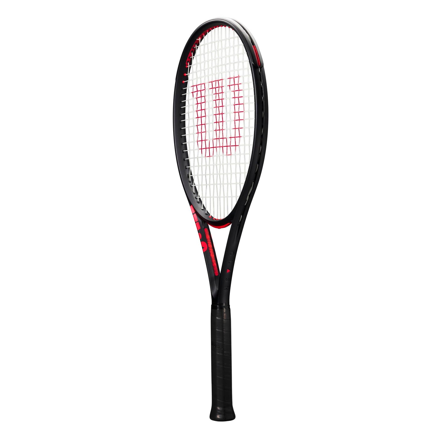 Wilson Clash 100 Pro V3 Strung Adult Performance Tennis Racket - Grip Size 3-4 3/8", Strung with Sensation 16 Natural at Mid Range Tension