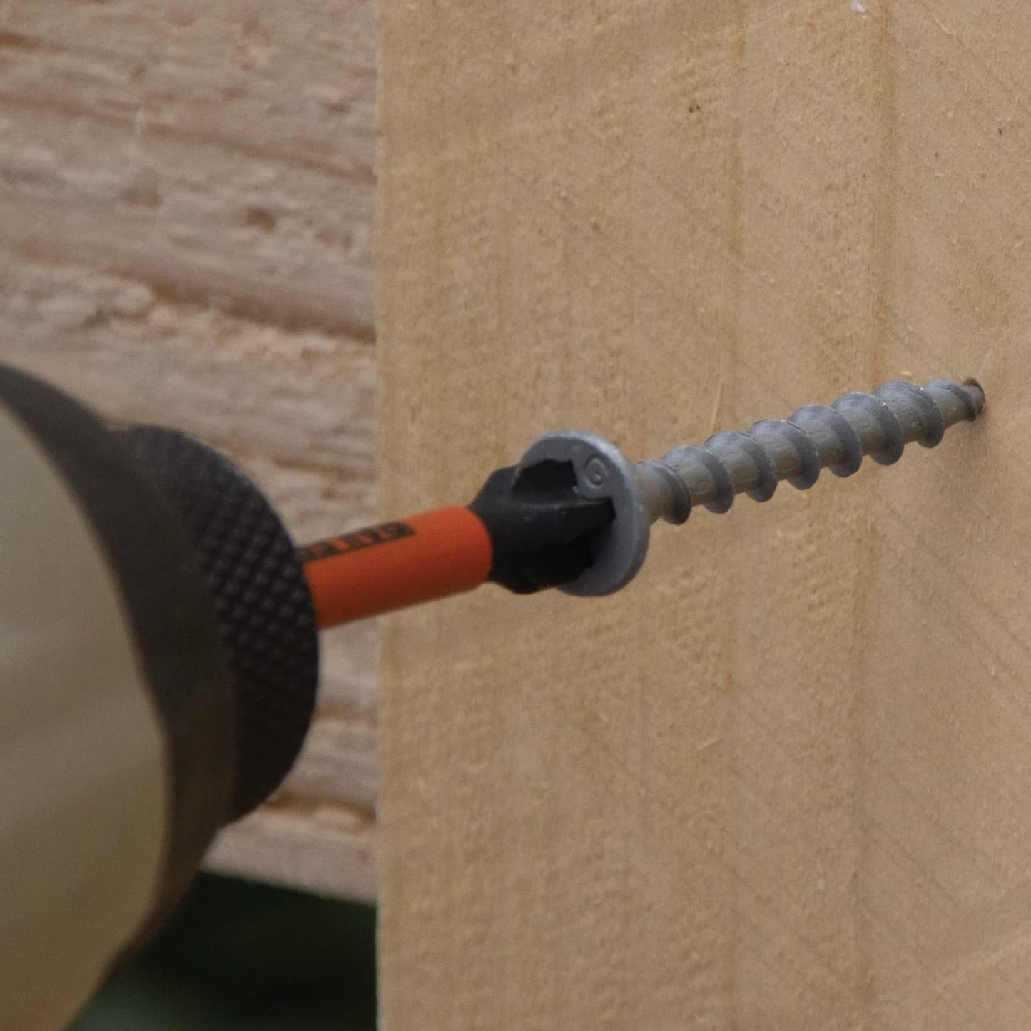 Screwdriver Bit Holder Storage Organizer – Railer 20-Hole Hi-Vis Bit Holder with Carabiner